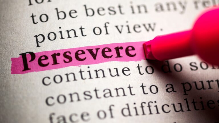 JCC Value of the Month Perseverance